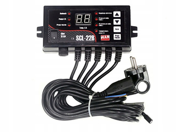 Sterownik regulator pompy C.O. i nadmuchu SCL-22B