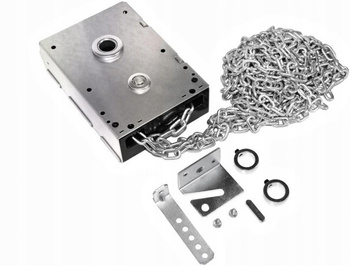 Przekładnia łańcuchowa / Kołowrót łańcuchowy do bram